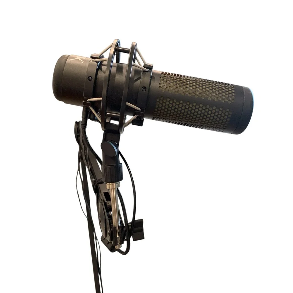 HyperX QuadCast S RGB USB Microphone w/ Samson MBA38 38
